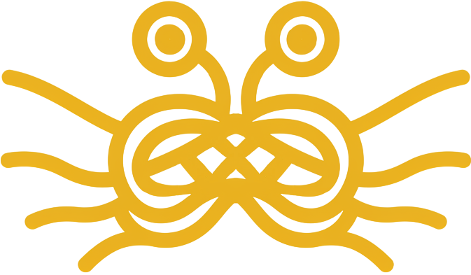 空飛ぶスパゲッティモンスター教 日本中央教区公式サイト ロゴ